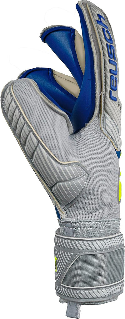 Reusch Attrakt Gold X Evolution Cut Finger Support Unisex Torwarthandschuhe mit Aussennaht Schnitt u