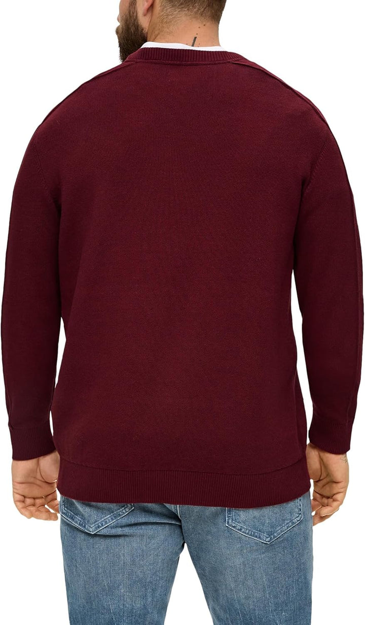 s.Oliver Herren 2143289 Pullover mit Crew Neck 4XL 3976, 4XL 3976