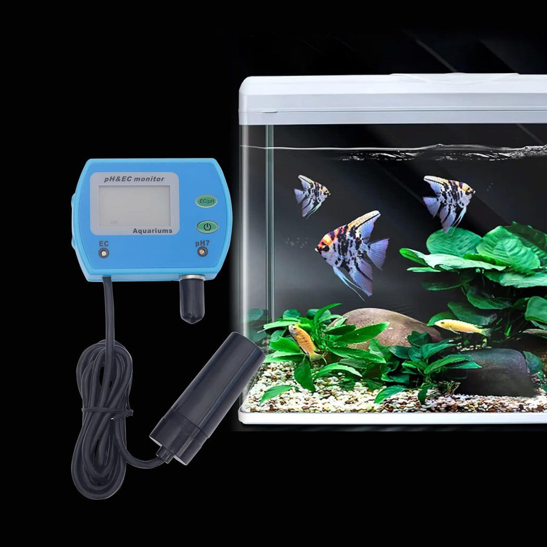 PH Messgerät 2-in-1-Monitor,pH:0,00-14,00 pH,LCD mit Hintergrundbeleuchtung | PH Wert Messgerät,Mess