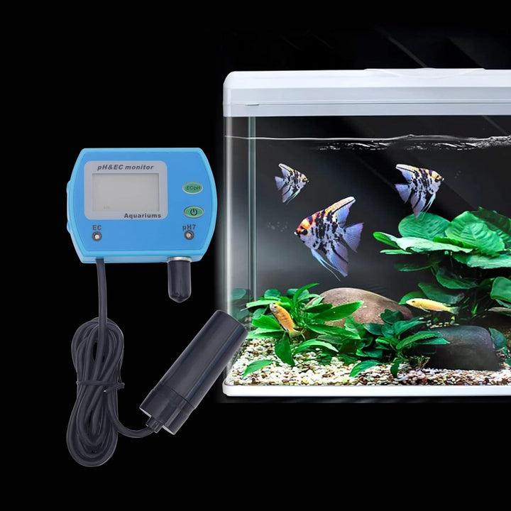 PH Messgerät 2-in-1-Monitor,pH:0,00-14,00 pH,LCD mit Hintergrundbeleuchtung | PH Wert Messgerät,Mess
