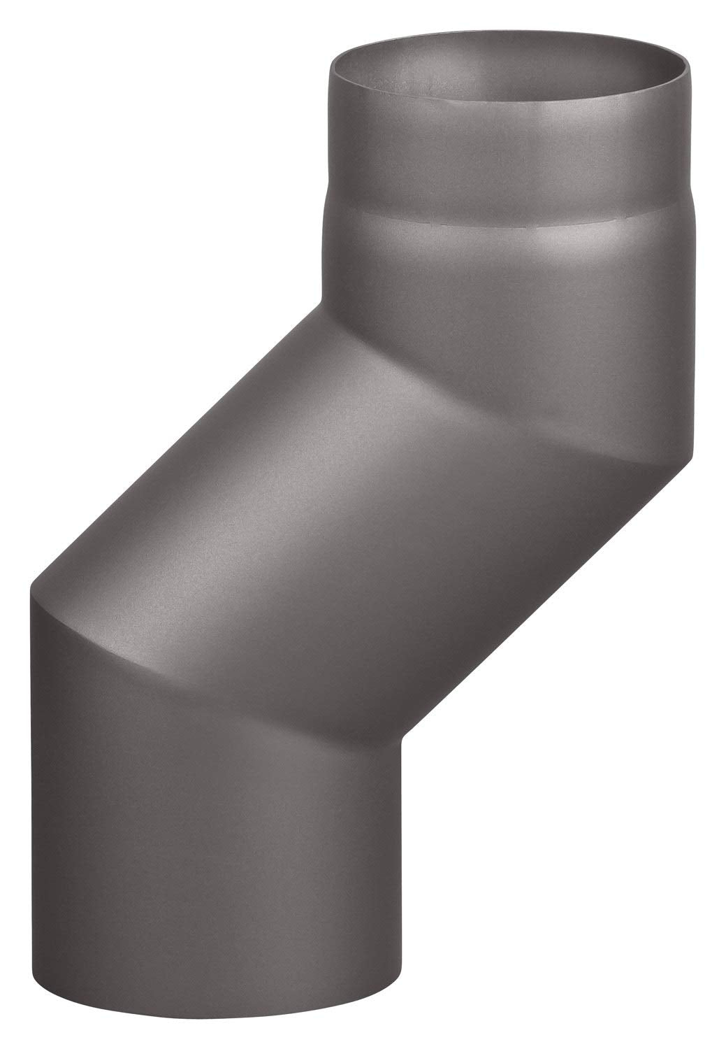 Rauchrohr Ø150mm Versatzbogen 120mm gussgrau Ofenrohr Kaminrohr Bogen Versatz 12cm Gussgrau, Bogen V