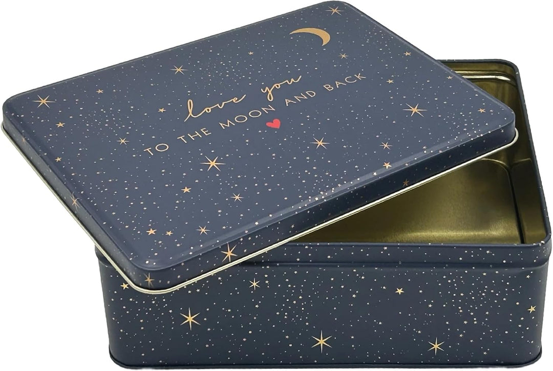 Geschenkdose Design Design Sara Miller - Liebevoll gestaltete rechteckige Vorratsdose - Motiv Love Y
