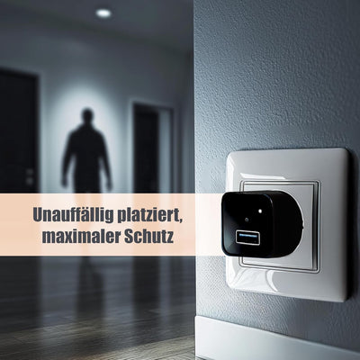 KOBERT GOODS Getarnte Full HD 1080P Überwachungs-Kamera M1B versteckt in Ladegerät Spionage-Camera f