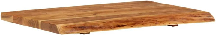 vidaXL Akazienholz Massiv Waschtischplatte Badezimmer Waschtisch Waschtischkonsole Platte Holzplatte