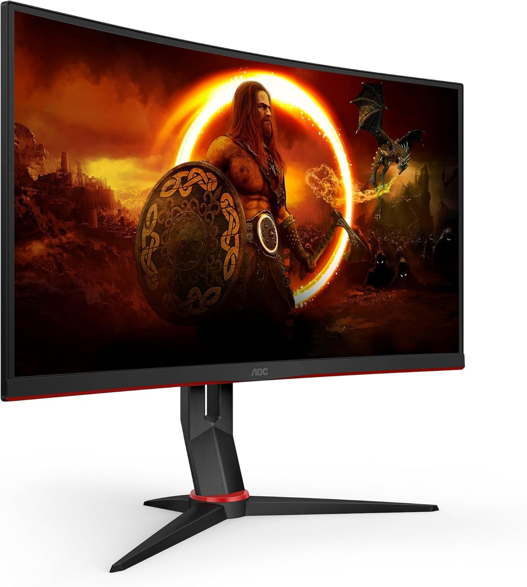 AOC Gaming C32G2ZE - 32 Zoll FHD Curved Monitor, 240 Hz, 1ms, FreeSync Premium (1920x1080, HDMI, Dis