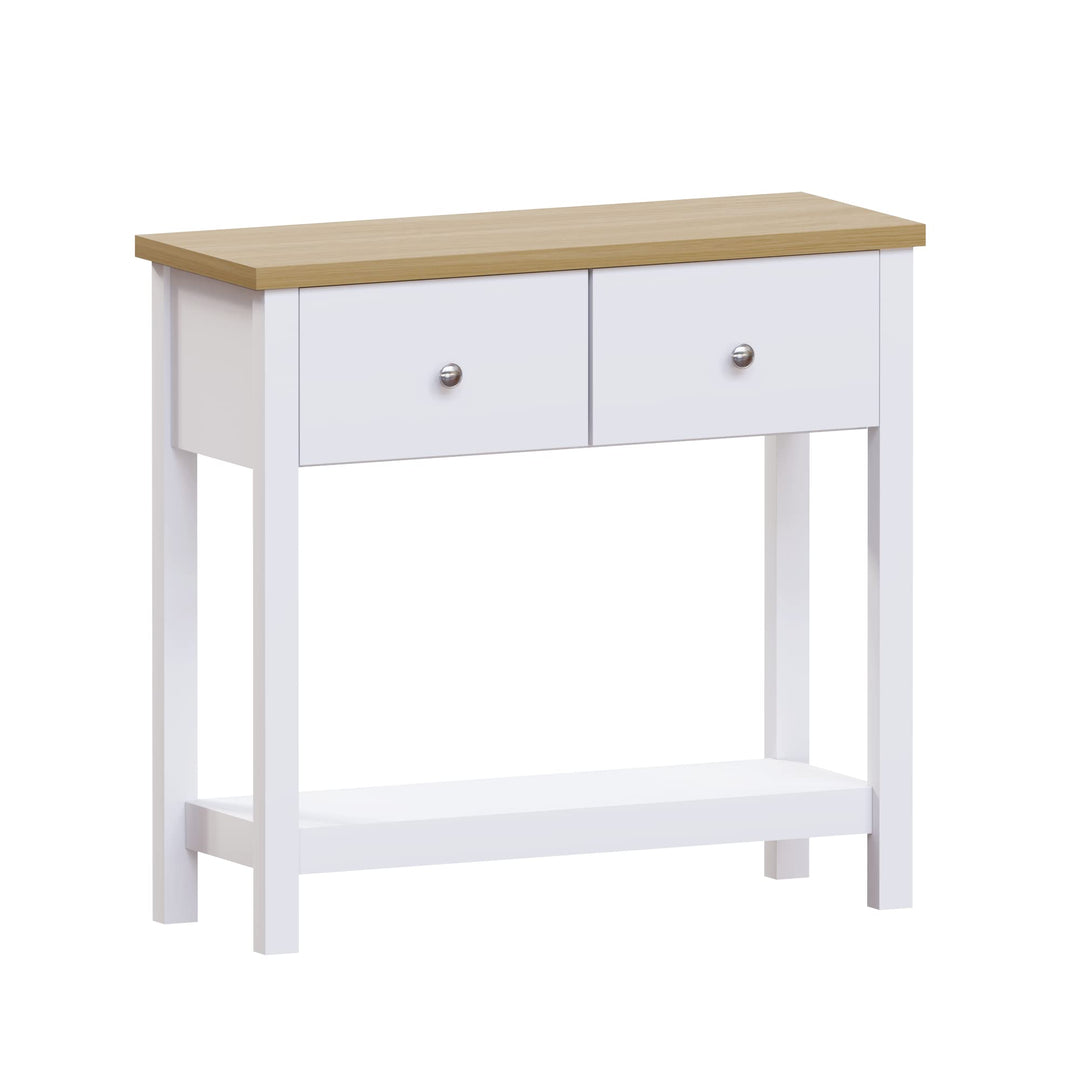 Vida Designs Schubladenboxen, MDF, Spanplatte und Melaminfurnier, Weiss, Standard, Weiss