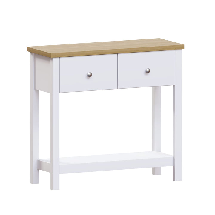 Vida Designs Schubladenboxen, MDF, Spanplatte und Melaminfurnier, Weiss, Standard, Weiss