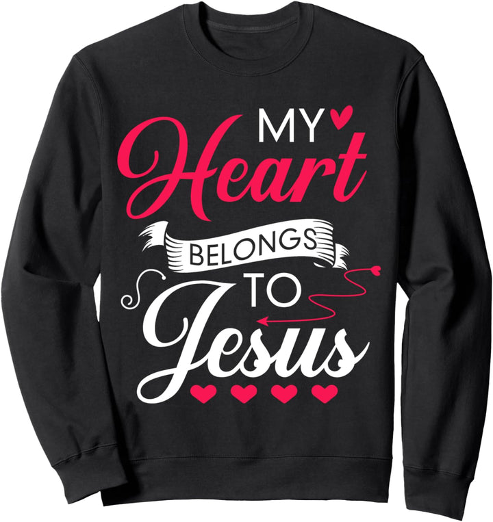 Jesus Damen Herren Christlich Christentum Christ Jesus Sweatshirt