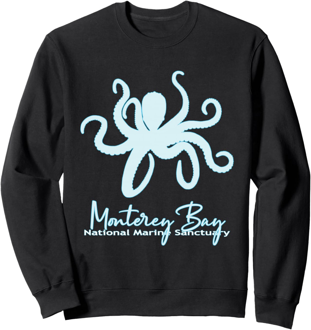 Monterey-Bay California National Marine Sanctuary Souvenir Sweatshirt