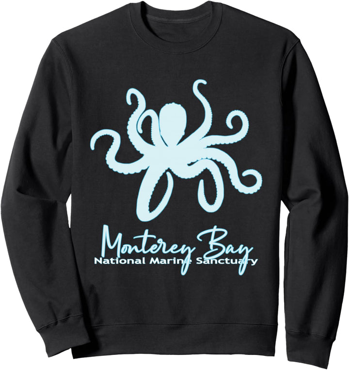 Monterey-Bay California National Marine Sanctuary Souvenir Sweatshirt