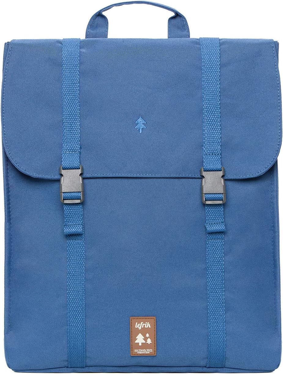 Lefrik - Praktischer Laptoprucksack Handy - Rucksack aus 100 % recycelter Stoff - Eco Friendly - Für