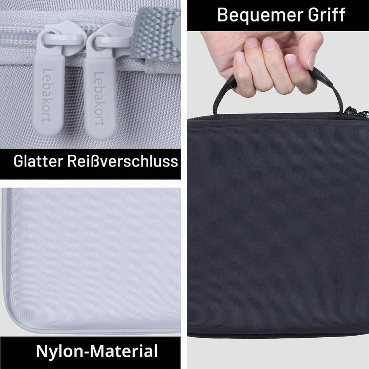 Hart Reise Schutz Hülle Etui Tasche für Canon SELPHY CP1500 / CP1300 / CP1200 Mobil Tragbar Unterweg
