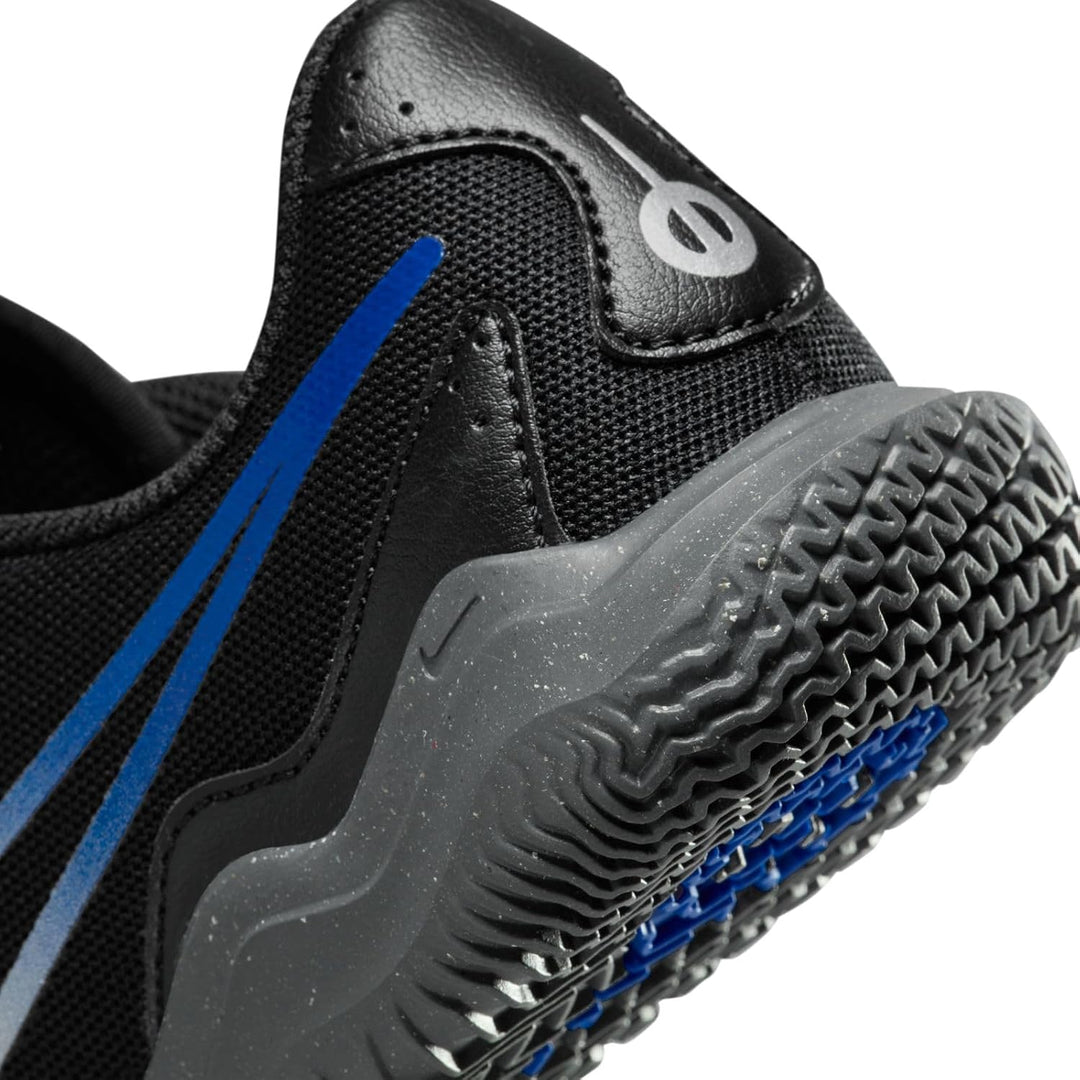 Nike Unisex Kinder Legend 10 Academy IcFussballschuh 33.5 EU Black Chrome Hyper Royal, 33.5 EU Black