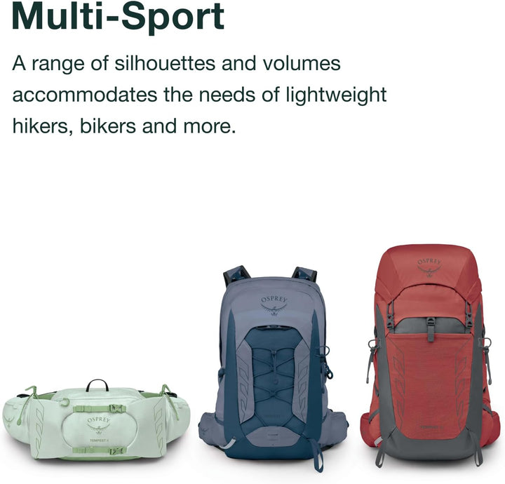 Osprey Tempest 6 Wanderrucksack für Frauen Frosty Mint Green/Botanica, Frosty Mint Green/Botanica