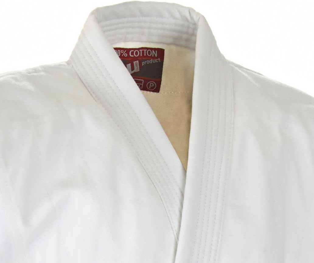 Ju-Sports Jujutsu Anzug to start Kids weiss - Moderner Gi für Kinder 100% Baumwolle, Reissfester Sto