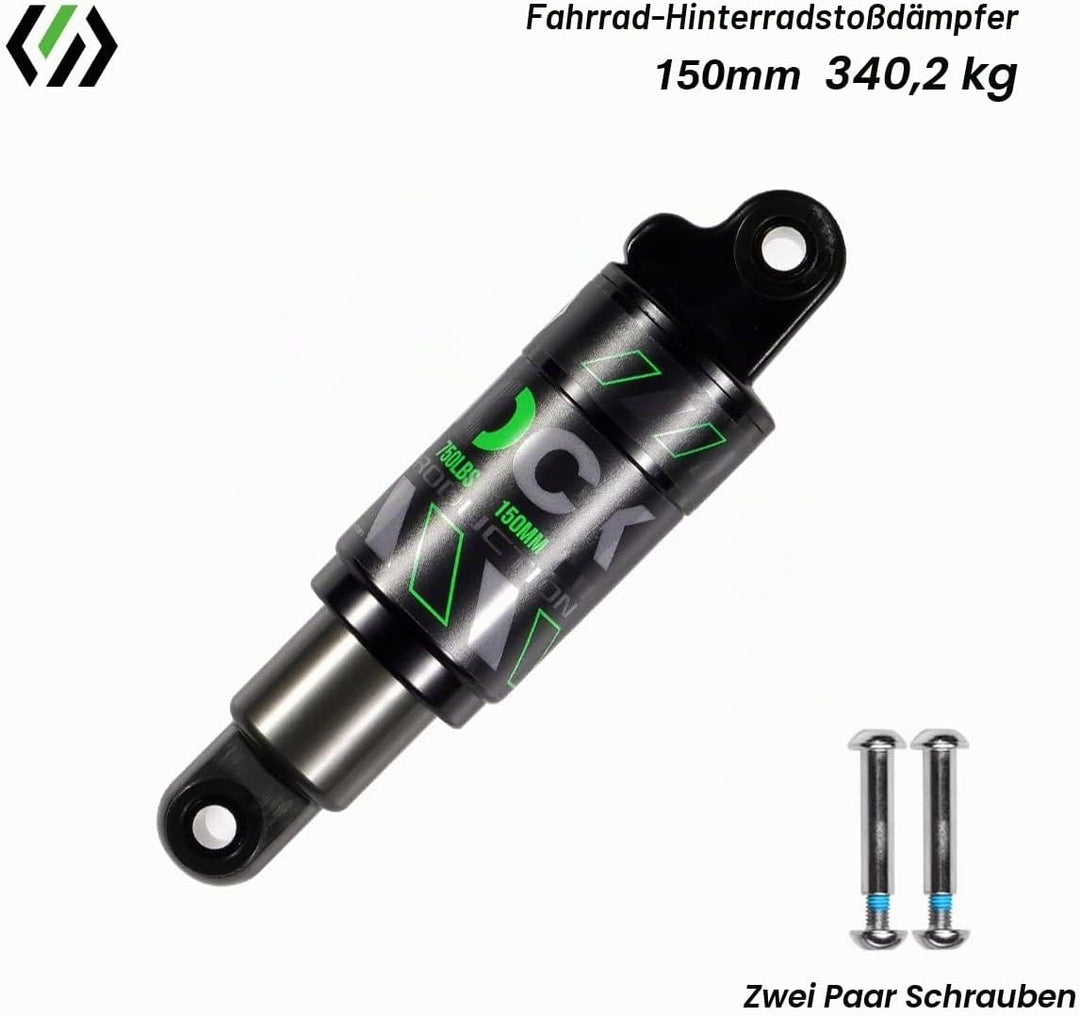 Chooee Fahrrad Stossdämpfer hinten 120mm 125mm 150mm 165mm 185mm 190mm 200mm Mountainbike Dämpfer Hi