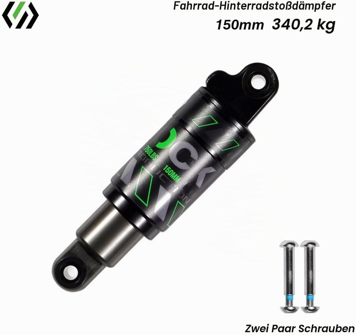 Chooee Fahrrad Stossdämpfer hinten 120mm 125mm 150mm 165mm 185mm 190mm 200mm Mountainbike Dämpfer Hi