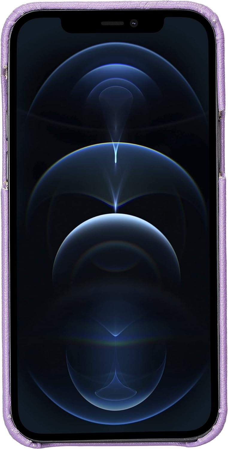Solo Pelle Lederhülle für das iPhone 12 Pro Max in 6.7 Zoll Princeton Case Leder Hülle Ledertasche B