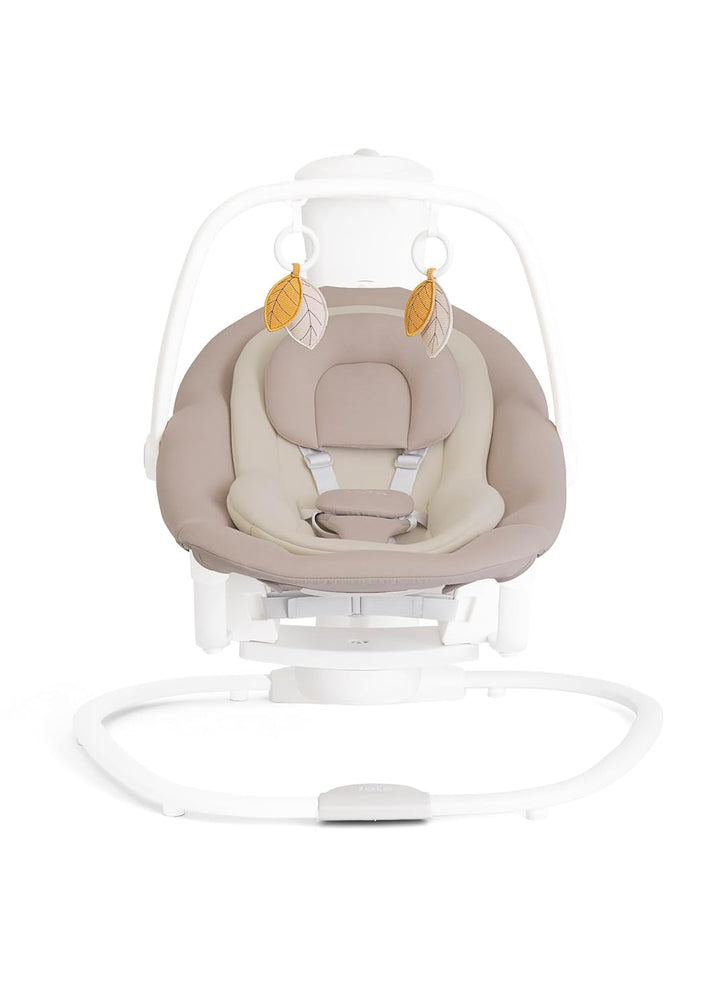 Joie whimsy™ Babywippe – Mit Aufziehmechanismus & abnehmbarer Wippe, Multi-Motion-Schaukelfunktion,
