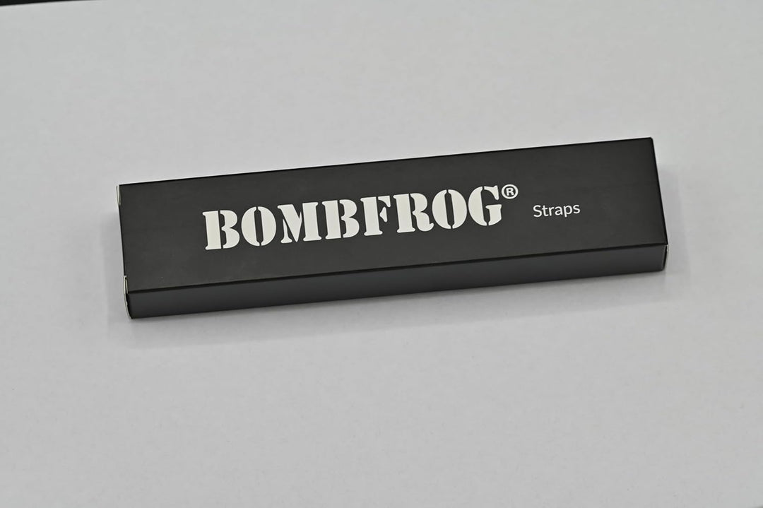 BOMBFROG NATO Strap Uhrenarmband Nylon, Dornenschliesse - Uhrenarmbänder 18 mm 20mm 22mm 24mm, Uhren