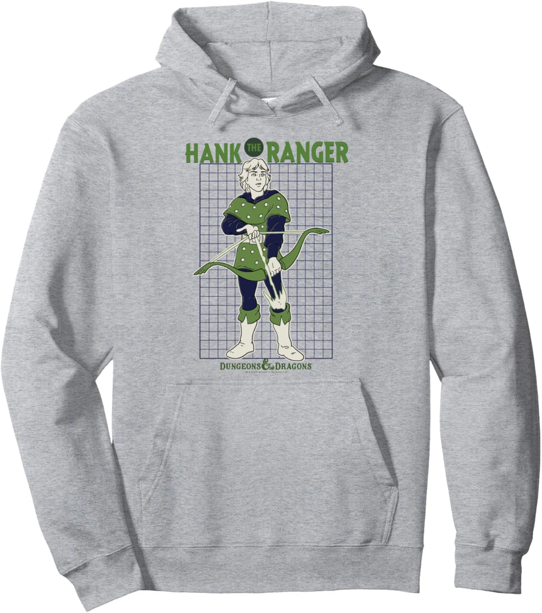 Dungeons & Dragons Hank The Ranger Grid Portrait Pullover Hoodie