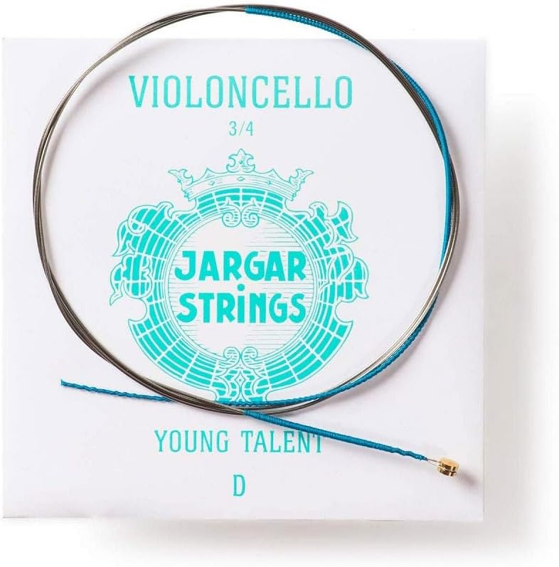 JARGAR Ce-DY-34 Cello Young Talent D-Saite, 3/4 (0,99mm) für Cello Medium / Standard Size/ Grösse: 3