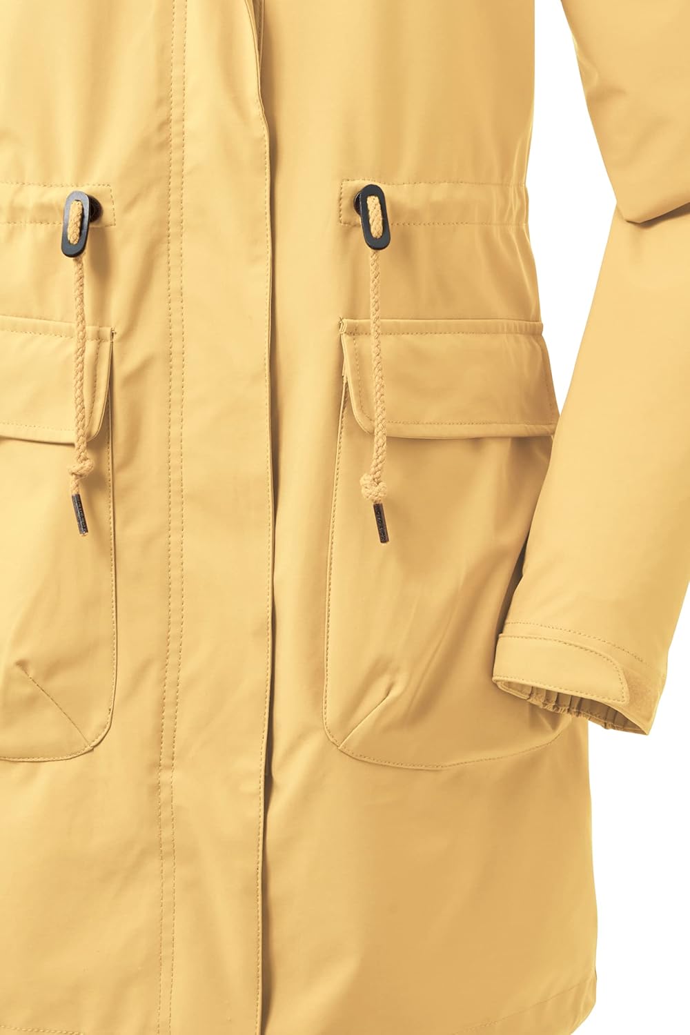 G.I.G.A. DX Damen Gs 99 Wmn Sftshll Prk Casual Softshell Parka mit Kapuze 36 gebranntes gelb, 36 geb