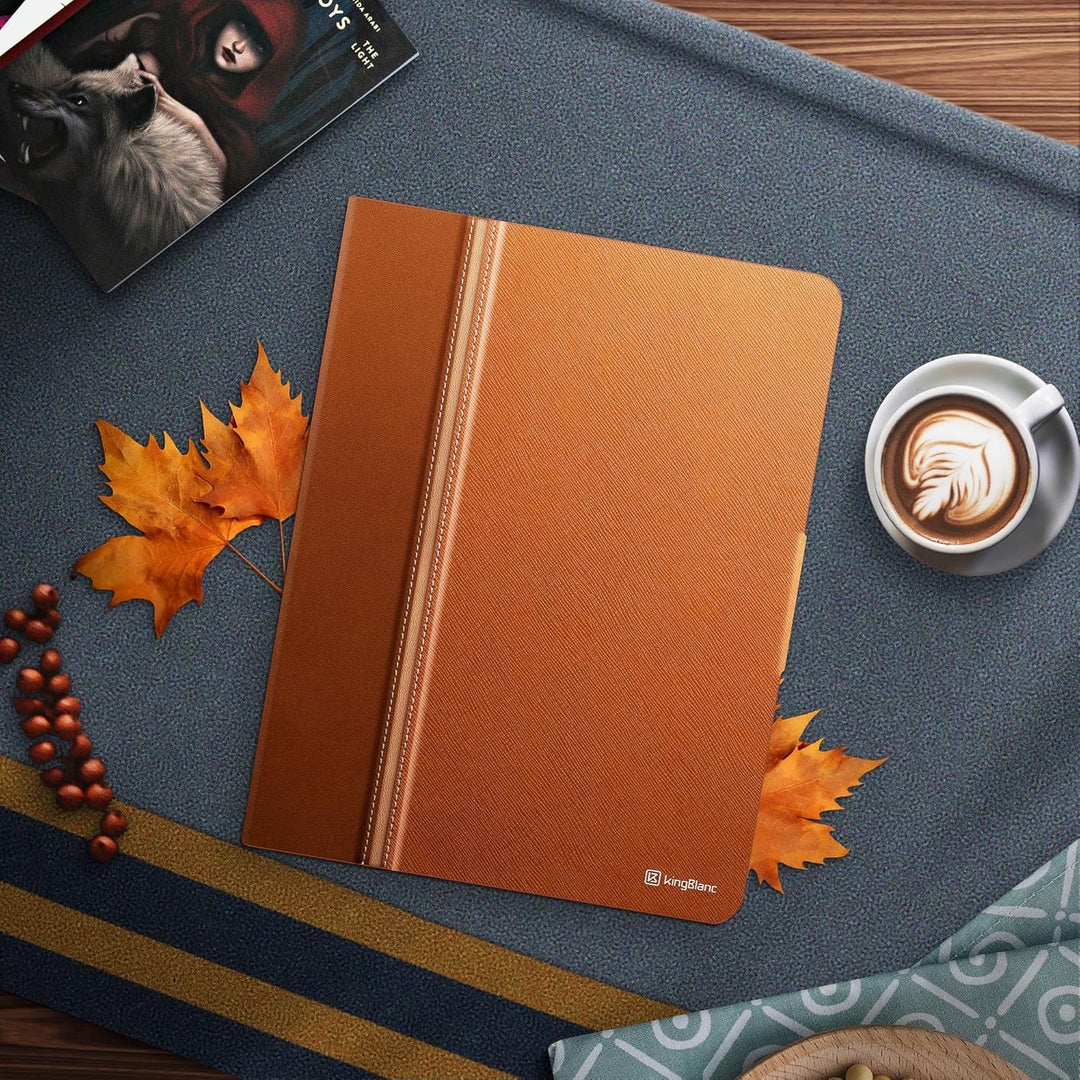 KingBlanc Hülle für iPad Pro 12,9 Zoll 2022 (6. Generation) /2021/2020/2018 (5./4./3. Gen) mit Stift