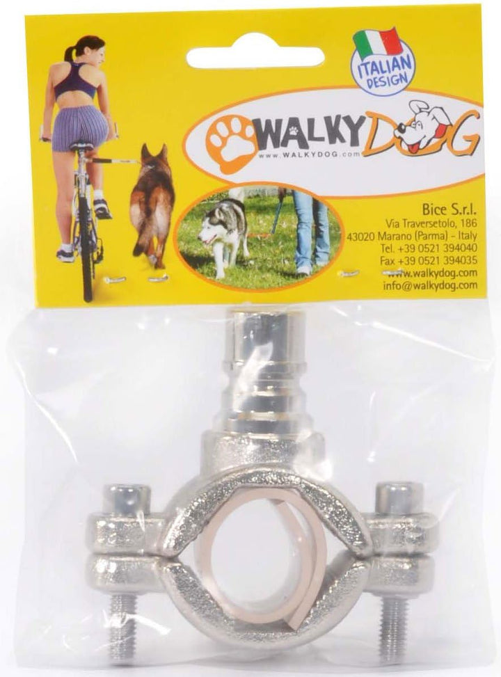 dobar® 62000 Walky Dog Plus Hunde Fahrradleine - Abstandhalter aus Edelstahl - Fahrradhalter mit Dre