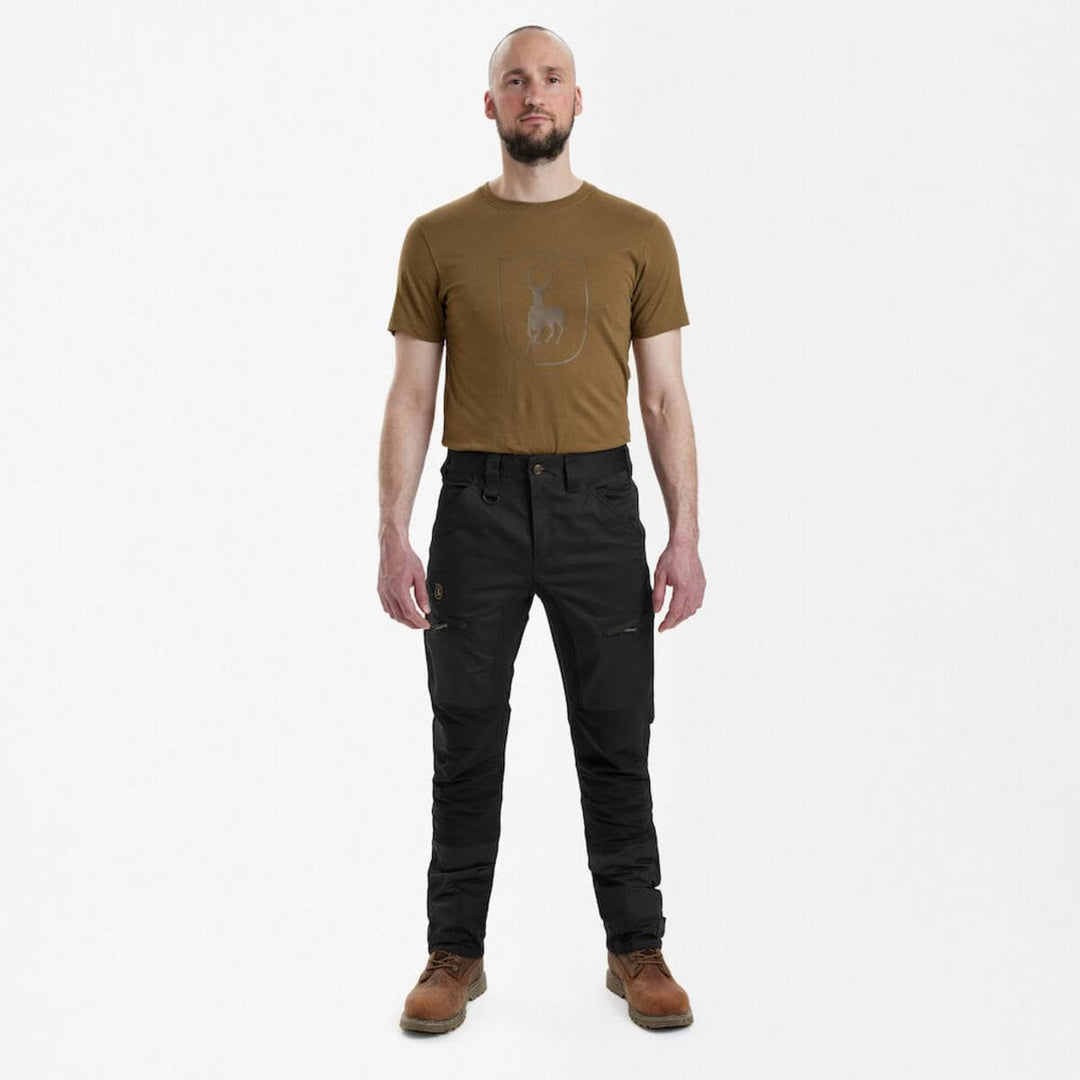 Deerhunter Rogaland Stretchhose Kontrast schwarz