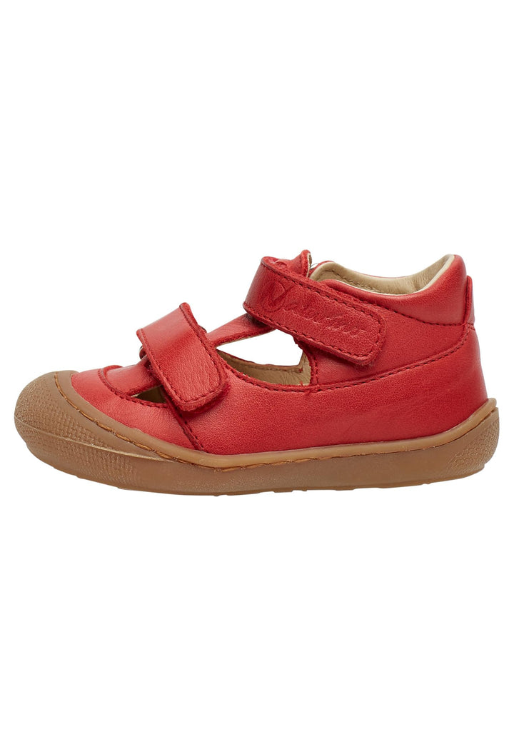 Naturino Unisex Baby Puffy Sandalen 18 EU Rot, 18 EU Rot