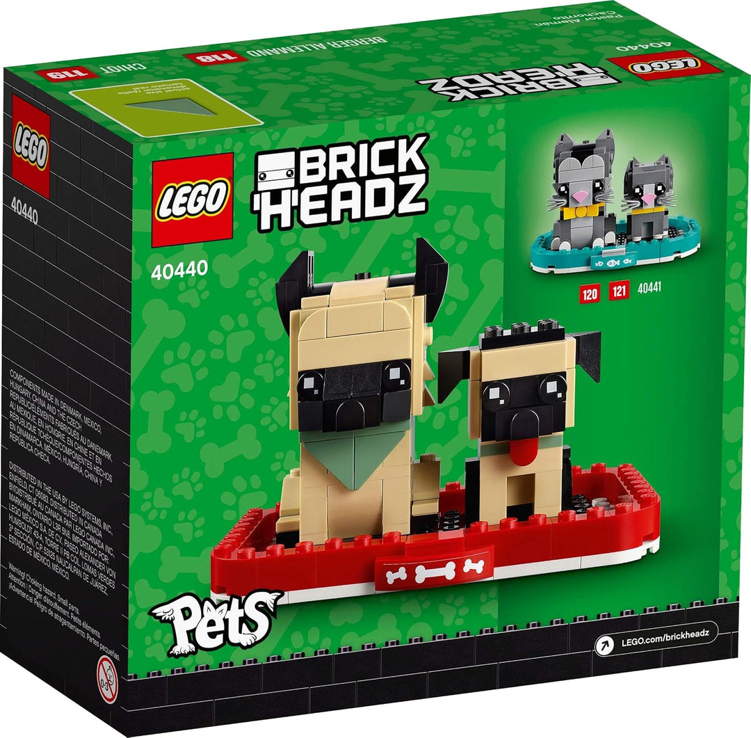LEGO 40440 Brickheadz German Shepherd Deutscher Schäferhund 40440, Deutscher Schäferhund 40440