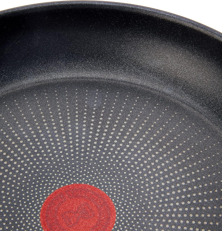 Tefal Jamie Oliver E3030644 Quick &amp; Easy Bratpfanne, Edelstahl, 28 cm, silberfarben 28 cm Frying Pan
