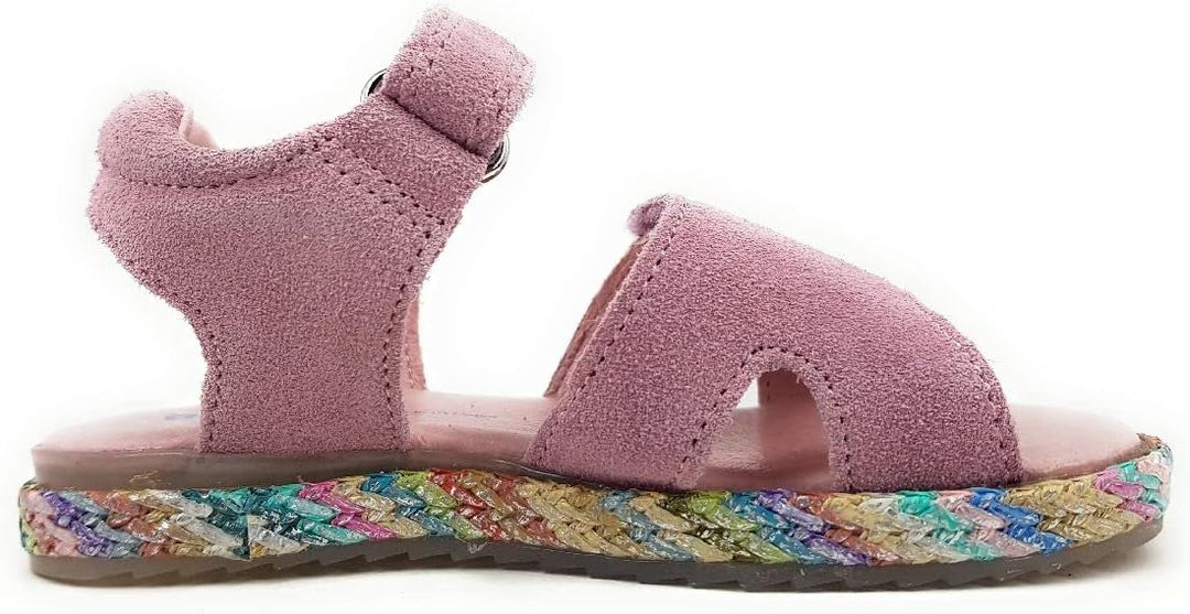 Richter Kinderschuhe Mädchen Halbschuhe Klett Sandale Rosa Freizeit 28 EU 1210 Lotus, 28 EU 1210 Lot