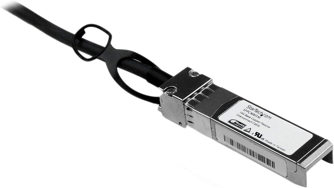 StarTech.com Cisco kompatibles SFP+ Twinax Kabel (1m, 10GBASE-CU SFP+ Direct Attach, passiv, 10Gigab