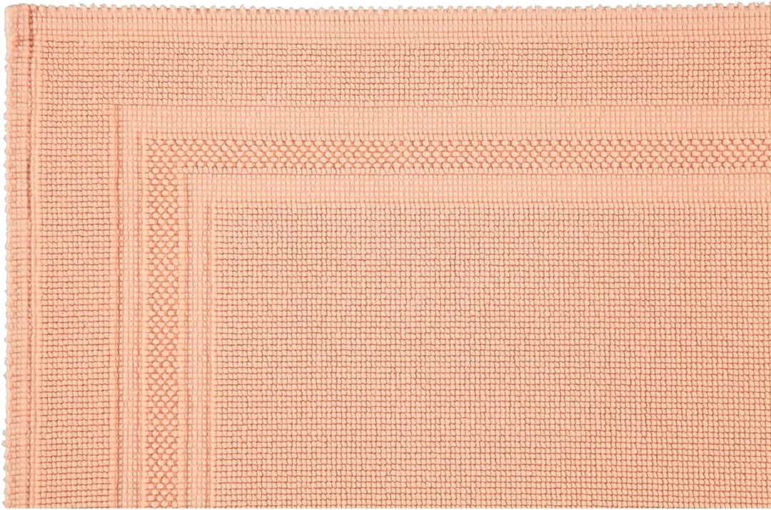 RHOMTUFT Badteppich Gala eckig 60 x 90 cm Farbe: Peach Peach - 405 60x90 cm, Peach - 405 60x90 cm