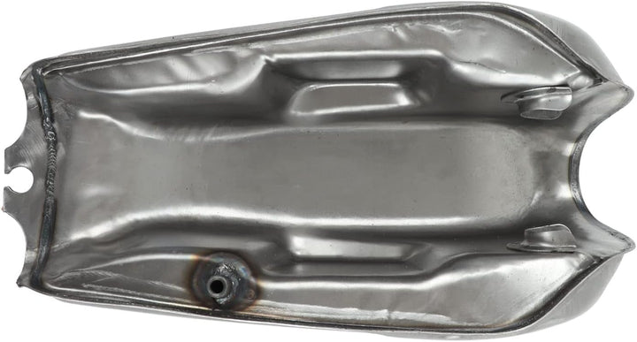 Benzintank mit Deckel, Motorrad-Kraftstofftank Retro 9L/2.4Gal Metall für Upgrade