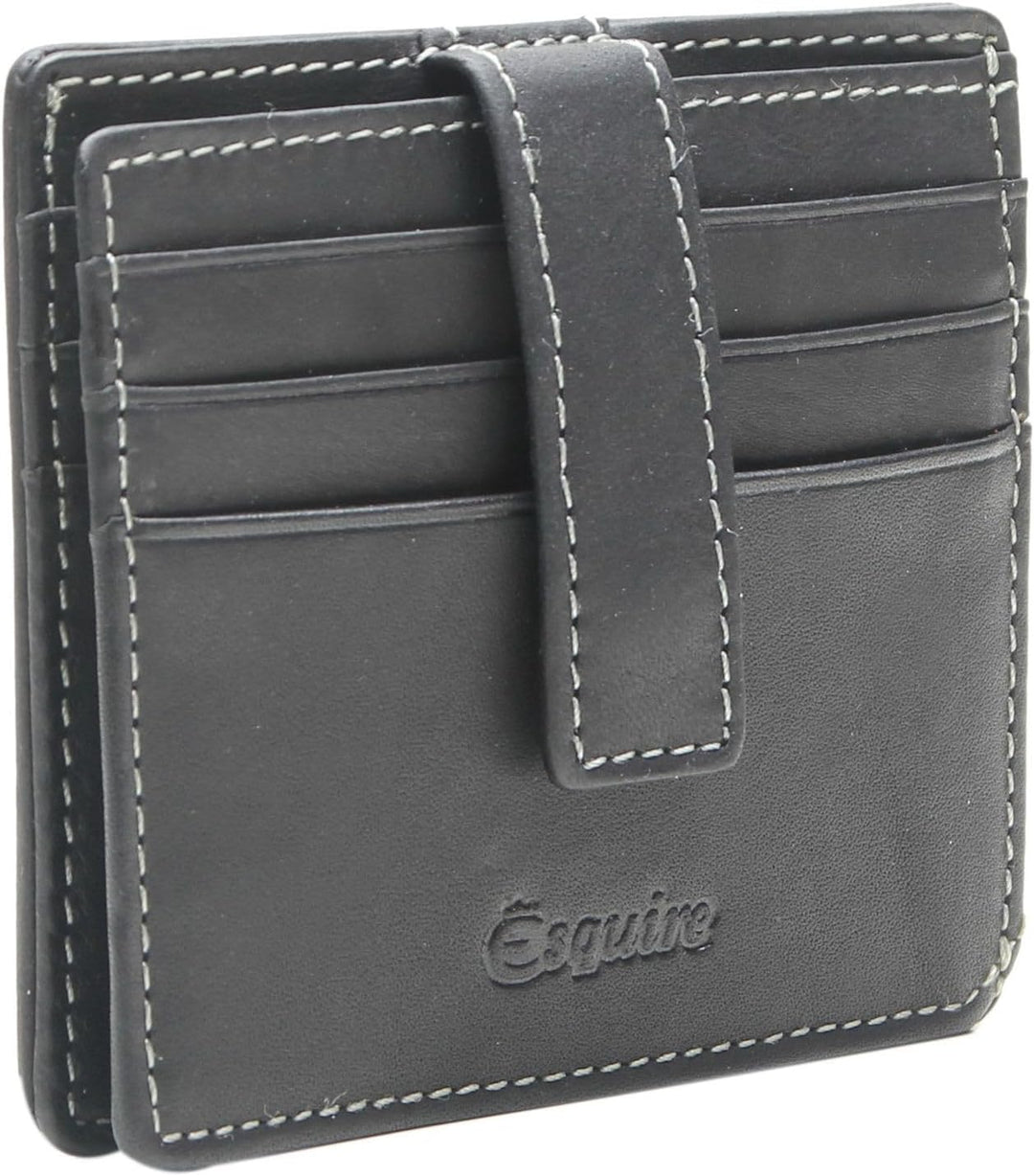 Esquire Oslo Kreditkartenetui RFID Leder 10 cm Schwarz Einheitsgrösse, Schwarz Einheitsgrösse