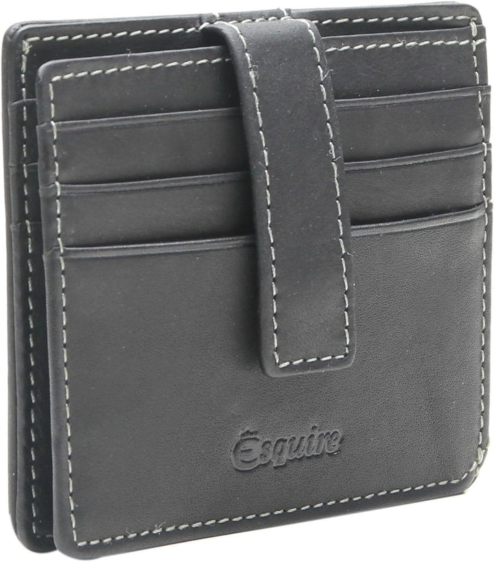 Esquire Oslo Kreditkartenetui RFID Leder 10 cm Schwarz Einheitsgrösse, Schwarz Einheitsgrösse