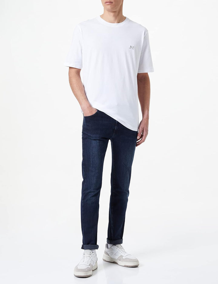 SISLEY Herren Jeans 30 Dark Blue Denim 902, 30 Dark Blue Denim 902