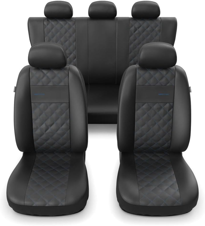 Mossa - Universal Sitzbezüge Auto kompatibel mit VW Volkswagen Passat B4, B5, B6, B7, B8, B9 (1993-