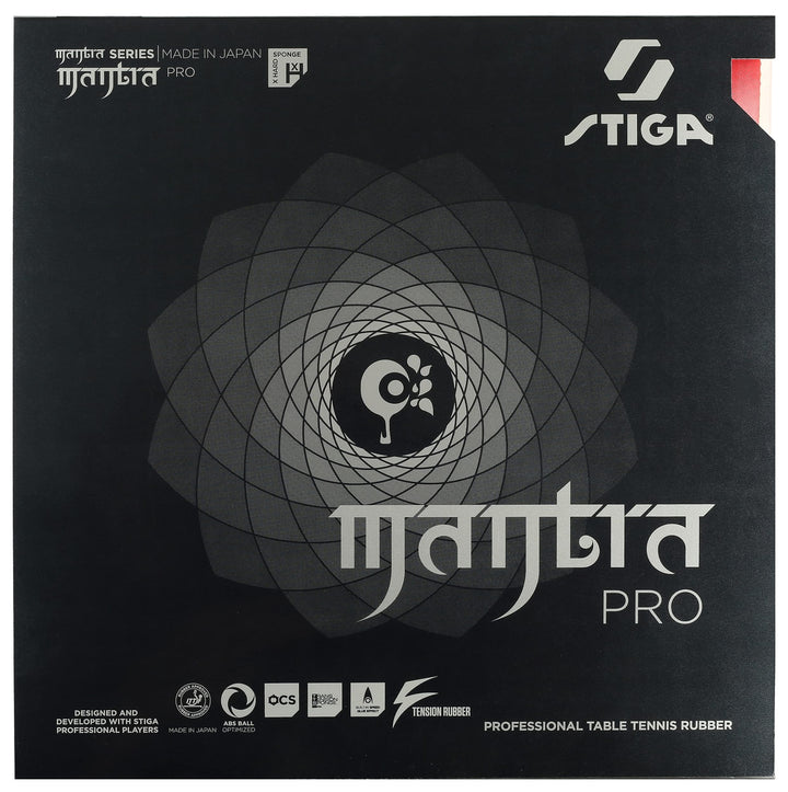 Stiga Tischtennisbelag Mantra Pro XH Rot, Rot
