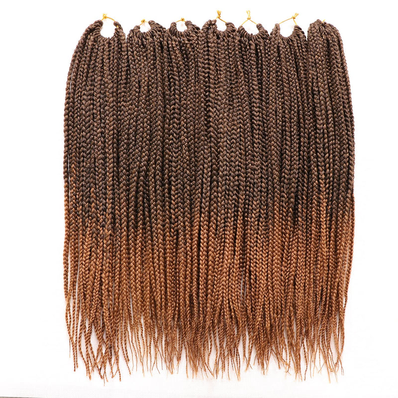 7 Packungen gehäkelte Braids Strähnen Echthaar Haarverlängerung für afrikanische Zöpfe Schwarze Perü