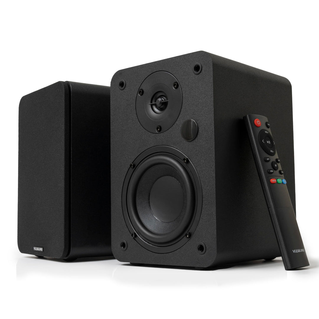 VULKKANO A4 ARC Aktivlautsprecher mit 4" Woofer, Bluetooth 5.0, HDMI ARC, Optica, RCA, USB, mit Subw