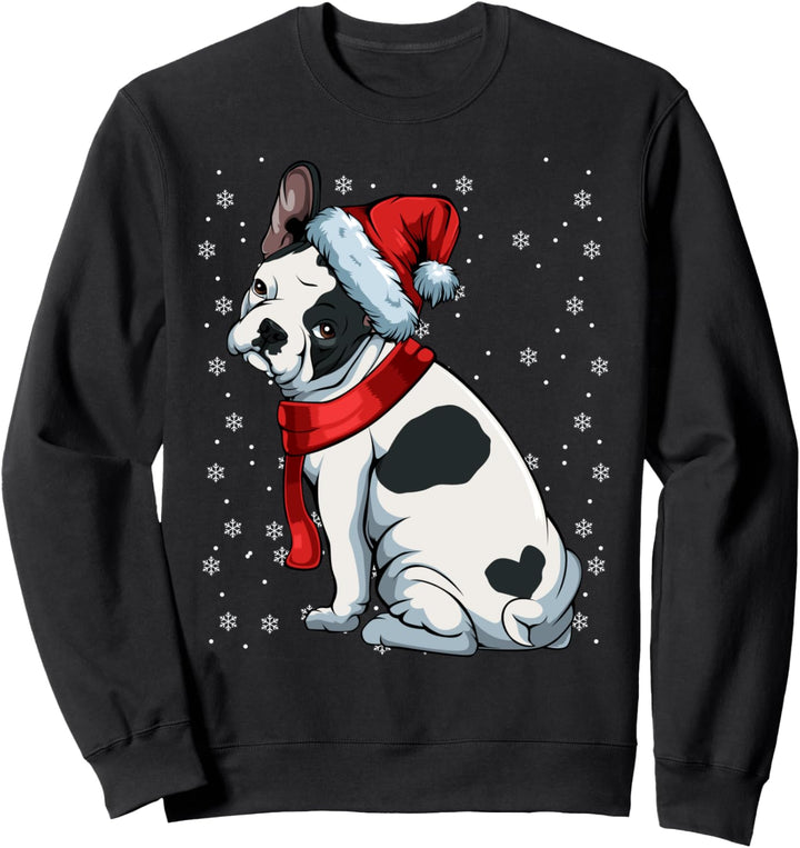 Französische Bulldogge Frenchie Bully Weihnachten Hunde Sweatshirt