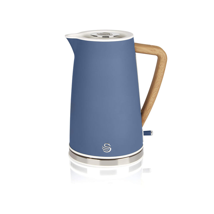 Swan Nordic Ultra Schneller elektrischer Wasserkocher, kabellos, modernes Design, 1,7 l, 2200 W, Gri