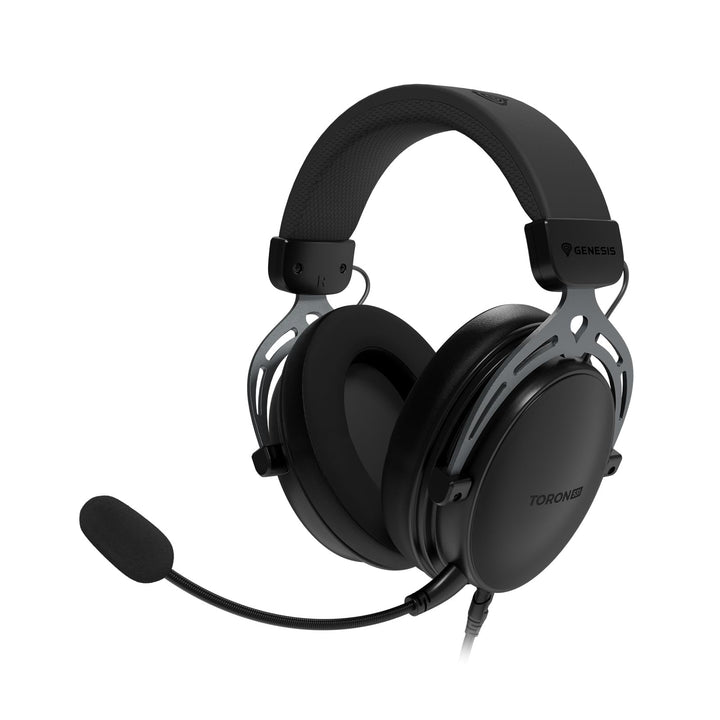 GENESIS Toron 531 Gaming Headset – Over-Ear Kopfhörer mit 50 mm Treibern, abnehmbares Mikrofon, 3,5