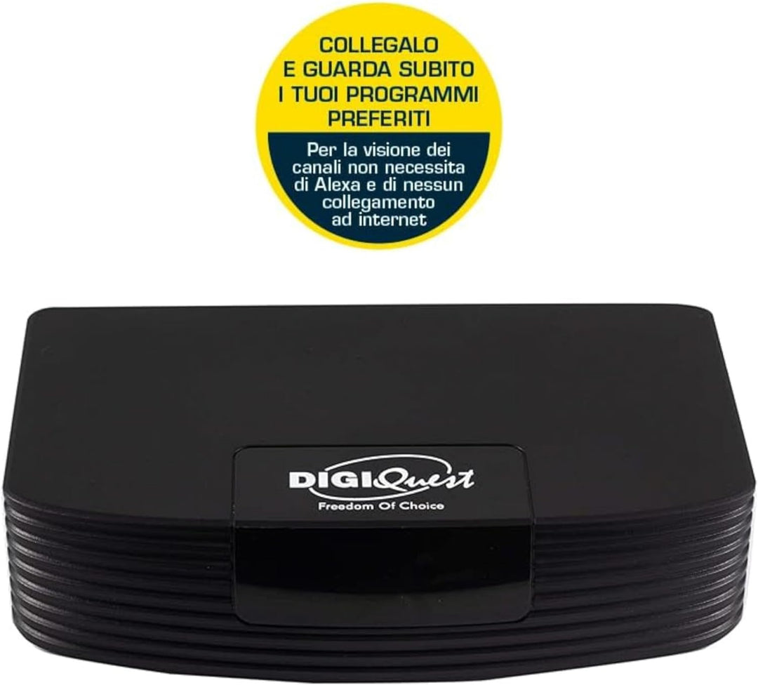 DIGIQUEST Digitaler terrestrischer Voice – Kompatibel mit Alexa