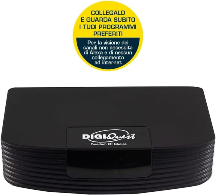 DIGIQUEST Digitaler terrestrischer Voice – Kompatibel mit Alexa