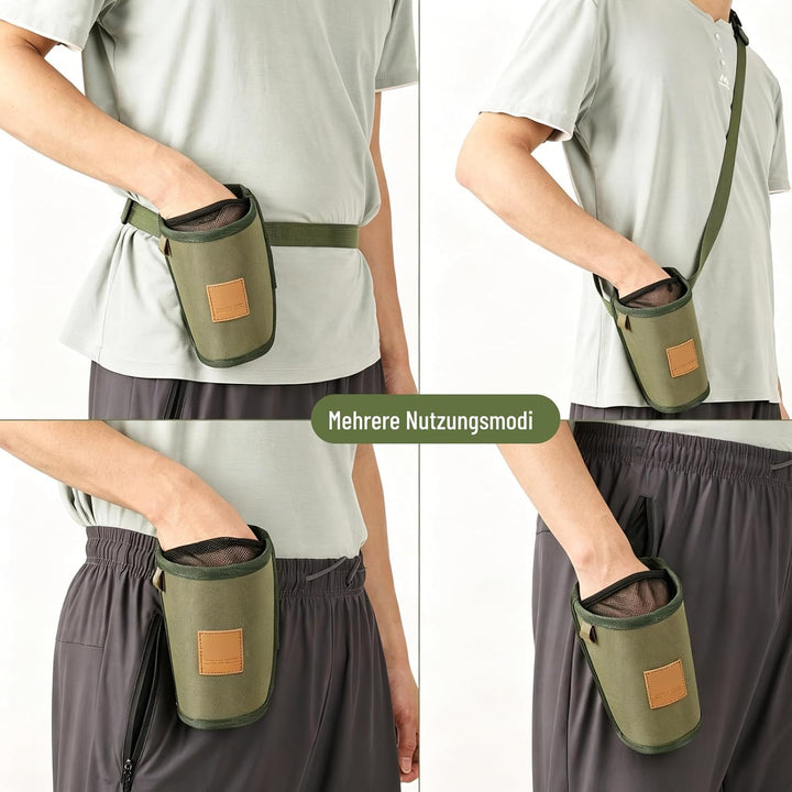 Leckerlitasche für Hunde, Wasserabweisende Gassi Tasche &amp; Futterbeutel für Hundetraining, mit Kotbeu
